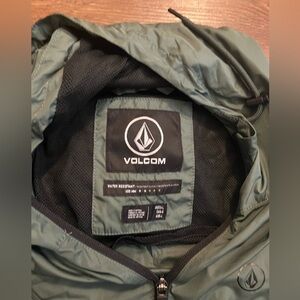 Volcom Olive Water Resistant Jacket